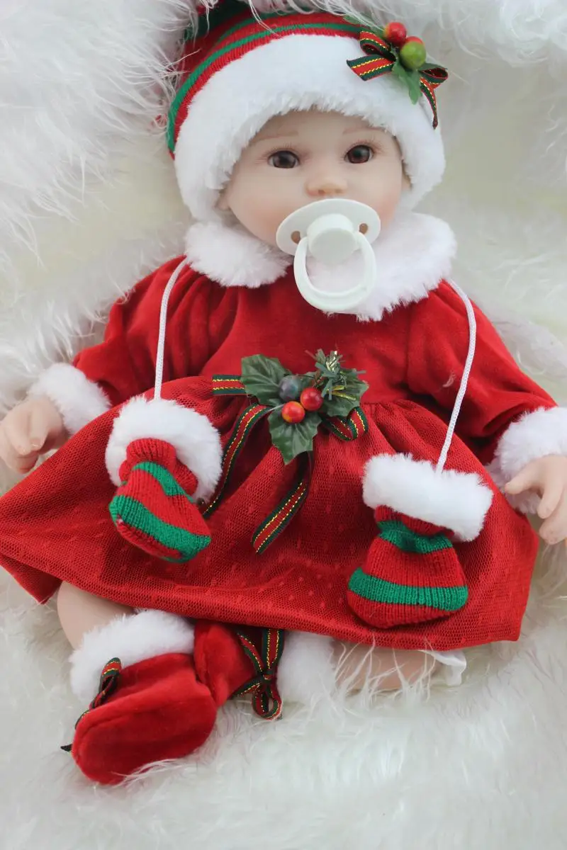 Reborn Baby Dolls 42CM Soft Fashion Doll Baby Toy Kids Birthday Gifts Playmate Newborn Princess Accompanying Toy Chrismas Gift
Reborn Baby Dolls 42CM Soft Fashion Doll Baby Toy Kids Birthday Gifts Playmate Newborn Princess Accompanying Toy Chrismas Gift