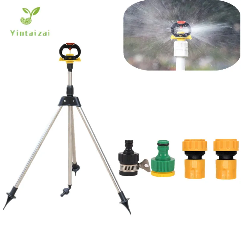 1/2" Round Rotating Plastic Sprinklers With Tripod Garden Lawn Sprinklers Agricultural 360Degree Rotary Nozzles Watering Tools
1/2" Round Rotating Plastic Sprinklers With Tripod Garden Lawn Sprinklers Agricultural 360Degree Rotary Nozzles Watering Tools