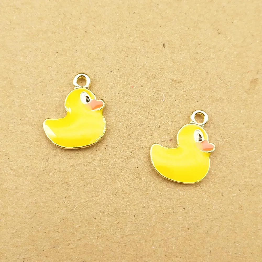 10pcs 12x12mm enamel duck charm for jewelry making cute earring pendant bracelet necklace charms accessories diy craft supplies
10pcs 12x12mm enamel duck charm for jewelry making cute earring pendant bracelet necklace charms accessories diy craft supplies