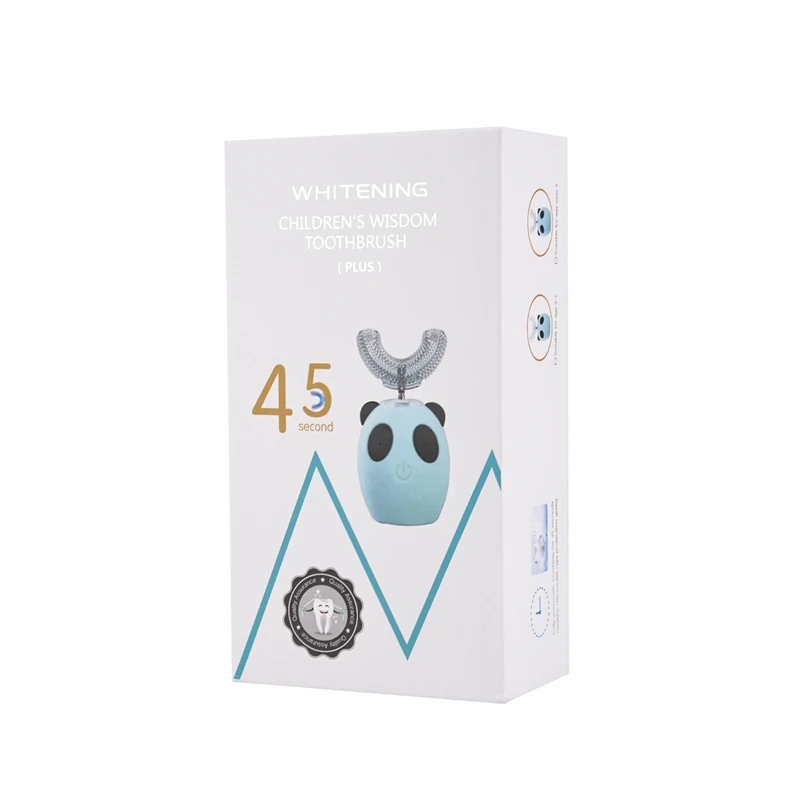 Professional Child Electric Toothbrush U Shape Silicone Teeth Cleaner Ultrasonic Vibration Toothbrush Blue Red Ray Sterilization
Professional Child Electric Toothbrush U Shape Silicone Teeth Cleaner Ultrasonic Vibration Toothbrush Blue Red Ray Sterilization