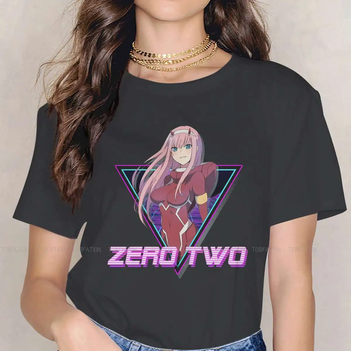 Zero Two Aesthetic Round Collar TShirt Darling In The Franxx Original T Shirt Woman's 4XL Individuality Plus Size Big Sale
Zero Two Aesthetic Round Collar TShirt Darling In The Franxx Original T Shirt Woman's 4XL Individuality Plus Size Big Sale