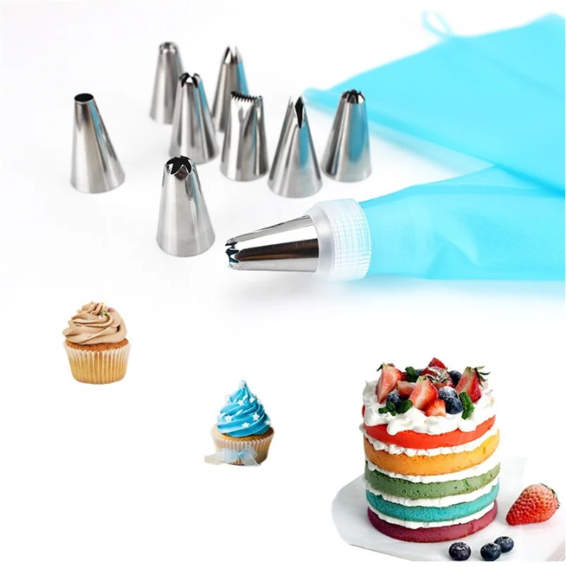 16pc Cream Decorating Mouth + Converter Bag Set DIY Cake Tool Baking Accessories Cake Decoration Tools for Kitchen Cuisine.75z
16pc Cream Decorating Mouth + Converter Bag Set DIY Cake Tool Baking Accessories Cake Decoration Tools for Kitchen Cuisine.75z