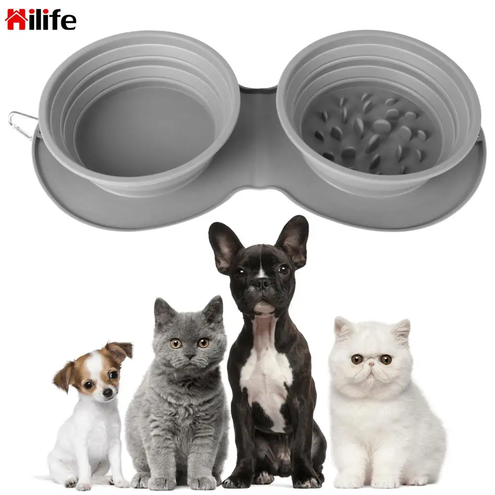 Double Use Dog Feeder Non-slip Folding Pet Bowl Adjustable with Carabiner Outdoor Anti Choking Pet Food Bowl Portable
Double Use Dog Feeder Non-slip Folding Pet Bowl Adjustable with Carabiner Outdoor Anti Choking Pet Food Bowl Portable