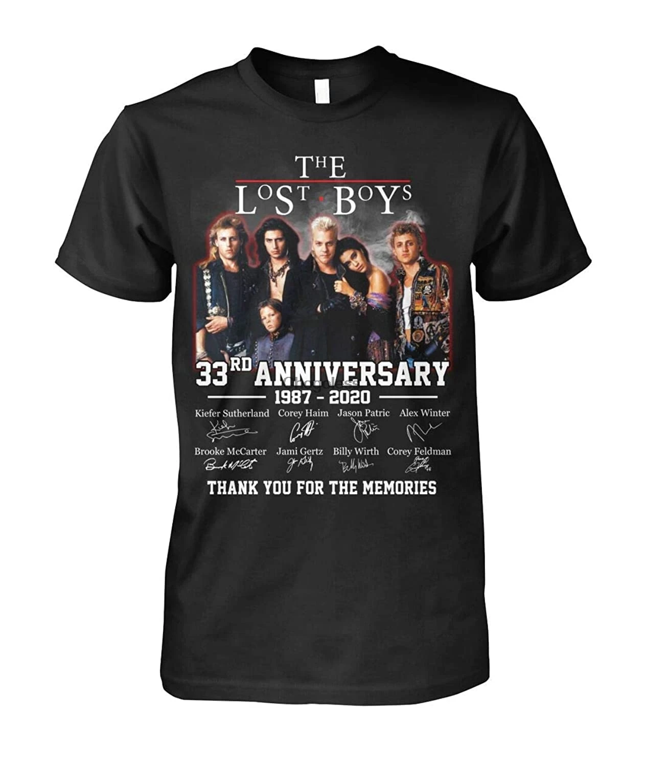 The Lost Boy Shirt Anniversary 33rd Thank You for Memories 1987-2020 T-Shirt Gift
The Lost Boy Shirt Anniversary 33rd Thank You for Memories 1987-2020 T-Shirt Gift