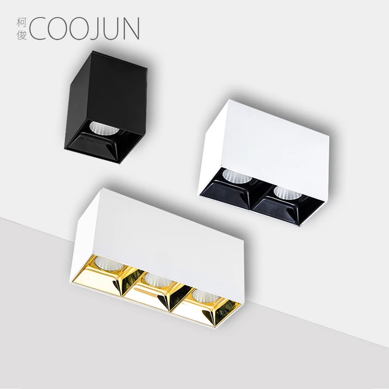 COOJUN квадратный потолочный светильник с регулируемой яркостью для дома, спальни, гостиной, 3000K, 4000K, 7W, 14W, 21W, с двойной головкой, точечный свети... 
COOJUN квадратный потолочный светильник с регулируемой яркостью для дома, спальни, гостиной, 3000K, 4000K, 7W, 14W, 21W, с двойной головкой, точечный свети...
