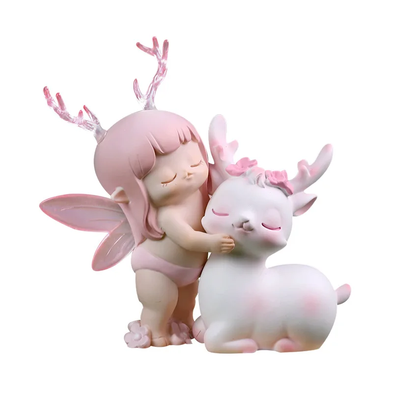 Auspicious Deer Girl Ornaments Creative Bedroom Living Room Resin Embellishments Desktop Supplies Decoration Home Decor
Auspicious Deer Girl Ornaments Creative Bedroom Living Room Resin Embellishments Desktop Supplies Decoration Home Decor