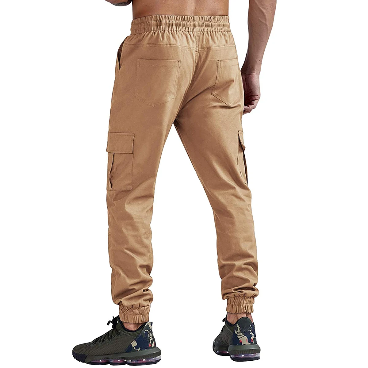 Fashion Casual Mens Cargo Pants 2020 Summer Autumn Man Drawstring Joggers Trousers Solid Sweatpants With Pockets
Fashion Casual Mens Cargo Pants 2020 Summer Autumn Man Drawstring Joggers Trousers Solid Sweatpants With Pockets