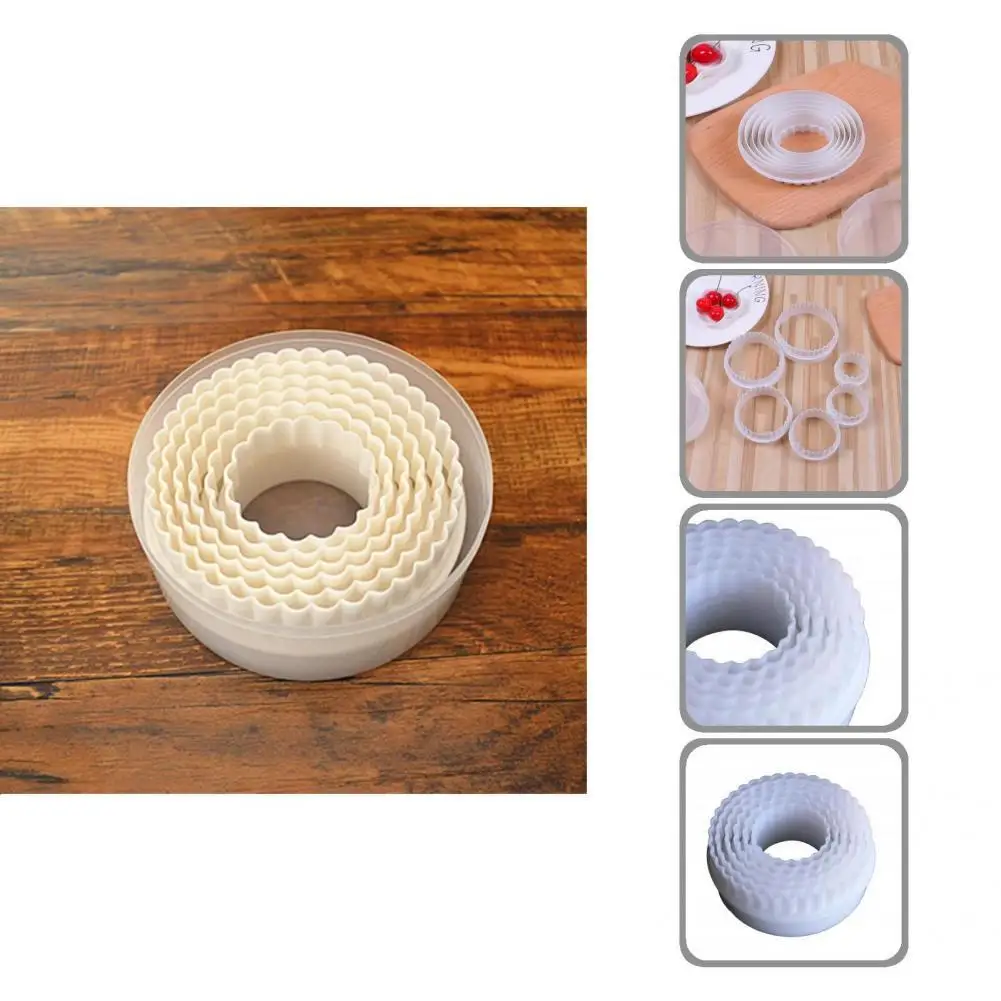 Cake Rings Wear-resistant Dough Shape Molds Food-grade Washable Special Clear Texture Pastry Shaping Moulds 
Cake Rings Wear-resistant Dough Shape Molds Food-grade Washable Special Clear Texture Pastry Shaping Moulds