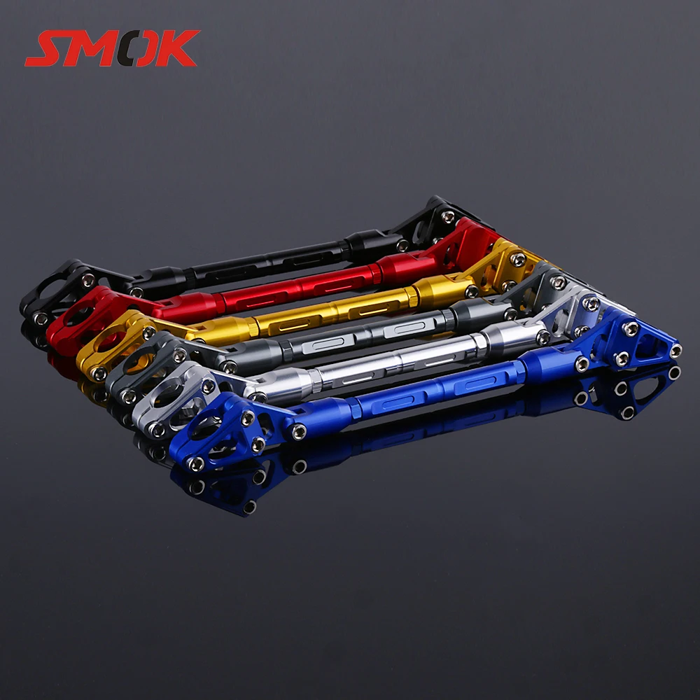 SMOK Universal Motorcycle Balance Bar Level Adjustable Strengthen Rod For Yamaha MT09 Tracer MT-09 MT 09 MT07 MT-07 MT 07 XJ6 R1
SMOK Universal Motorcycle Balance Bar Level Adjustable Strengthen Rod For Yamaha MT09 Tracer MT-09 MT 09 MT07 MT-07 MT 07 XJ6 R1
