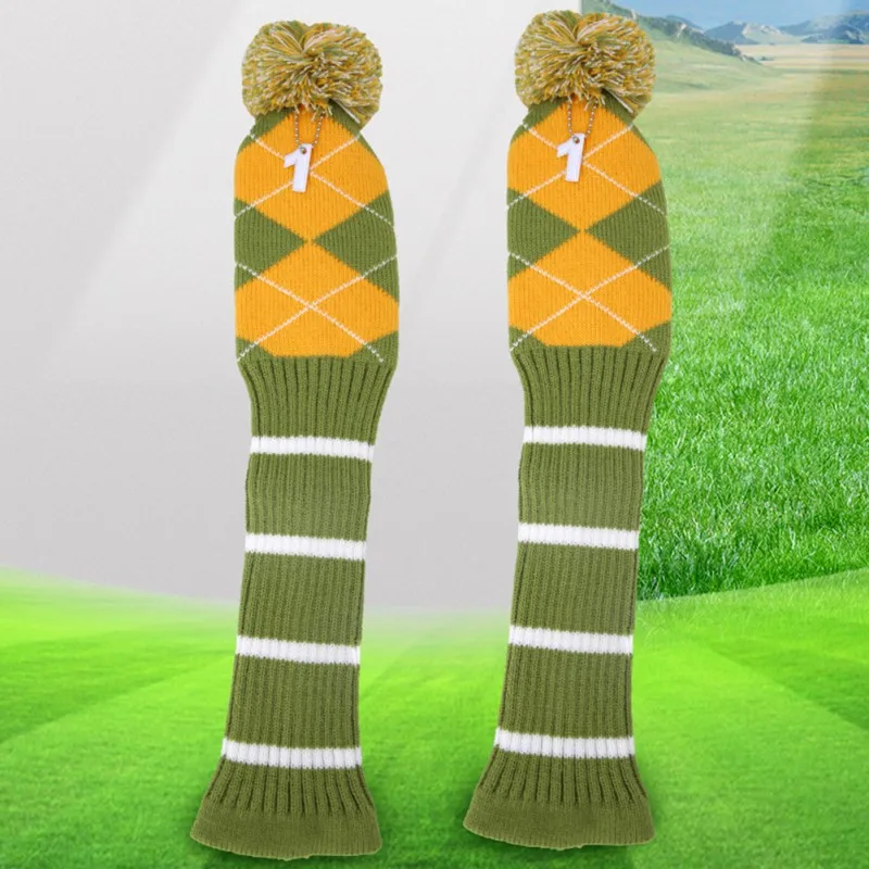 3 PCS Knitted Golf Club Head CoversFits 460cc Drivers Driver And Fairway Head Covers
3 PCS Knitted Golf Club Head CoversFits 460cc Drivers Driver And Fairway Head Covers