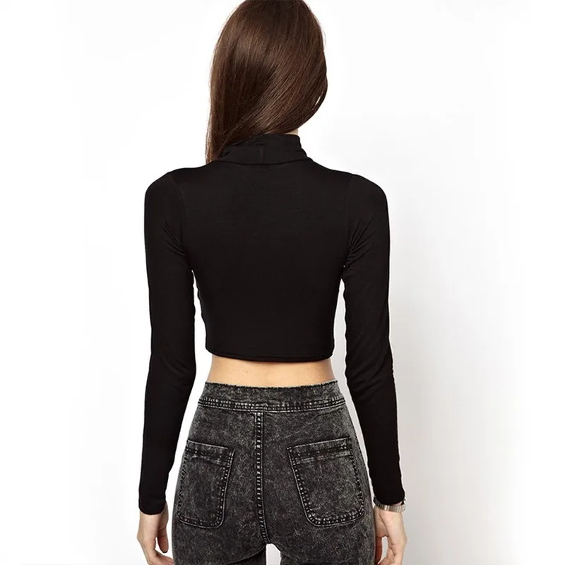 2020 Spring and Autumn New Women's All-match T-shirt Long Sleeve Solid Color and Simple Turtleneck Bottoming Shirt Women
2020 Spring and Autumn New Women's All-match T-shirt Long Sleeve Solid Color and Simple Turtleneck Bottoming Shirt Women