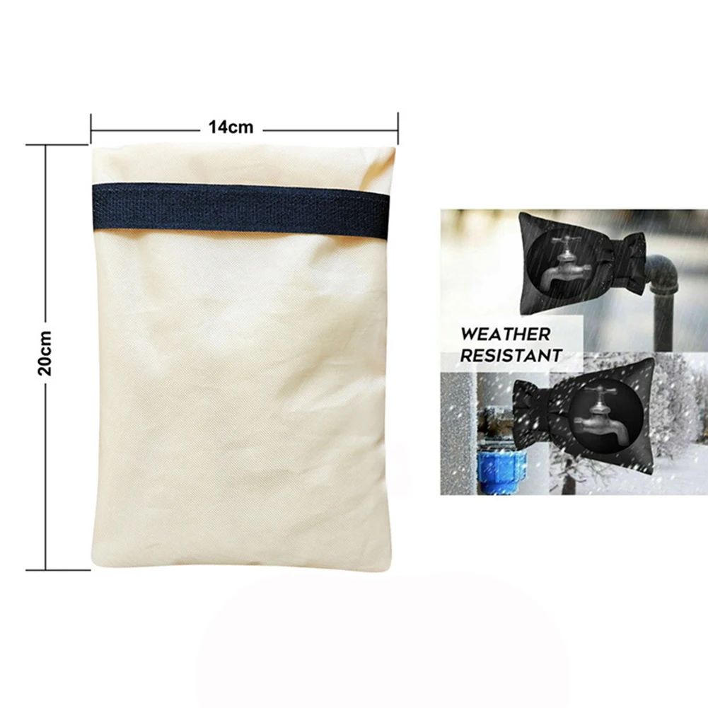Outside Faucet Cover Insulation Protector Oxford Cloth Snow Freeze Protection Saving Tap Case Water Tap Insulation Cover
Outside Faucet Cover Insulation Protector Oxford Cloth Snow Freeze Protection Saving Tap Case Water Tap Insulation Cover