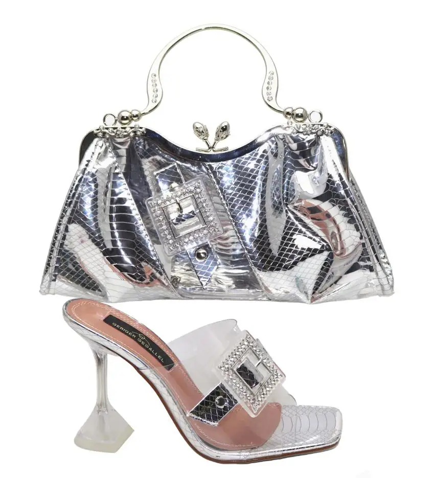 Wholesale Fashion Handbag Matching Shoe for Party Square High Heels and Bag Set to Match Wedding Party Women Pumps Bag Shoe Set
Wholesale Fashion Handbag Matching Shoe for Party Square High Heels and Bag Set to Match Wedding Party Women Pumps Bag Shoe Set
