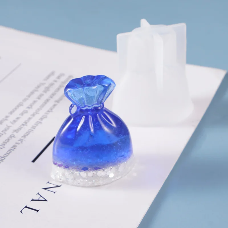 3D Lucky Bag Silicone Mold DIY Crystal Epoxy Resin Mould Keychain Pendant Jewelry Making Tools Irregular Wallet Decoration
3D Lucky Bag Silicone Mold DIY Crystal Epoxy Resin Mould Keychain Pendant Jewelry Making Tools Irregular Wallet Decoration