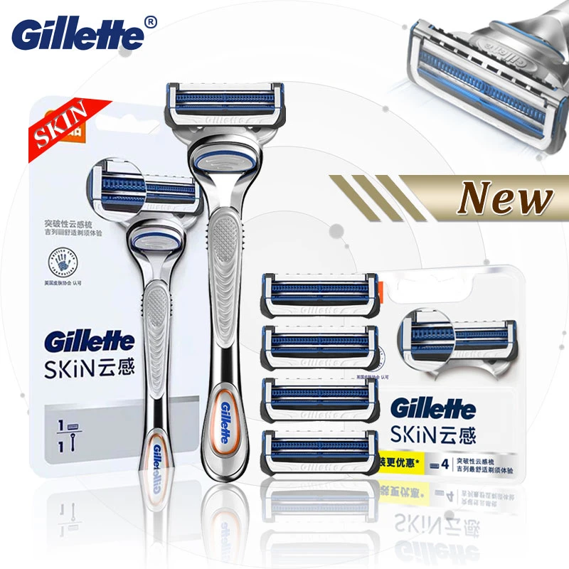 Gillette Skinguard Sensitive Skin Razor Shaver For Shaving Razor Include Handle And Safety Replacement Razor Blade Heads New
Gillette Skinguard Sensitive Skin Razor Shaver For Shaving Razor Include Handle And Safety Replacement Razor Blade Heads New