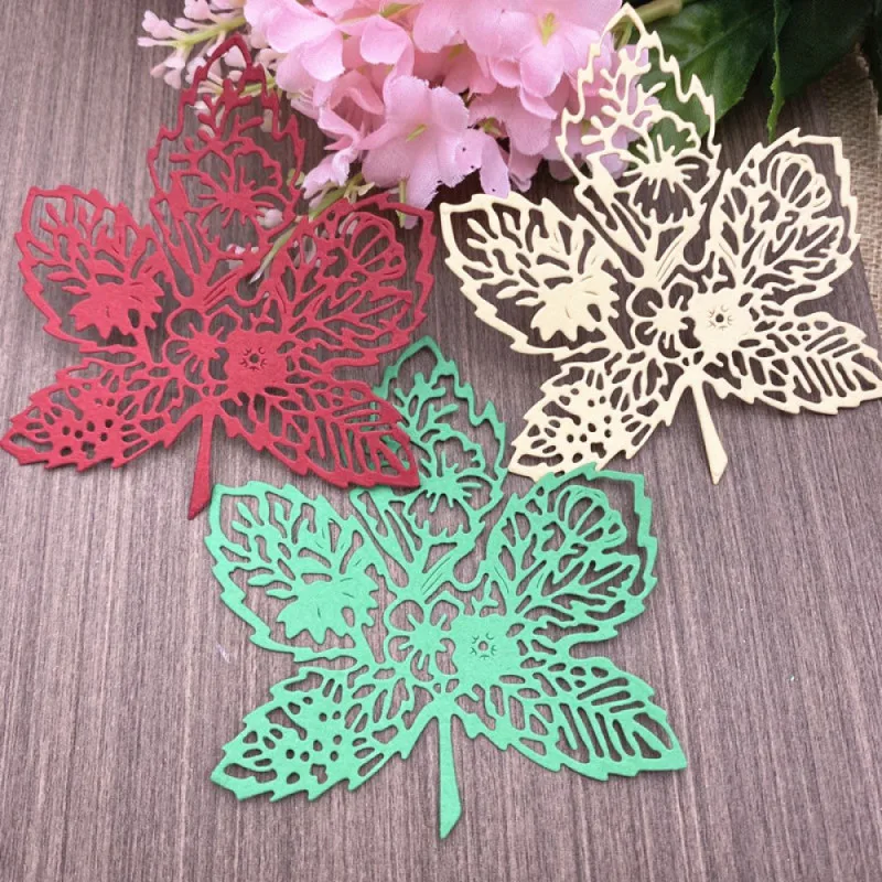 Large Hollow Leaves Metal Cutting Dies for DIY Scrapbooking Album Paper Cards Decorative Crafts Embossing Die Cuts
Large Hollow Leaves Metal Cutting Dies for DIY Scrapbooking Album Paper Cards Decorative Crafts Embossing Die Cuts