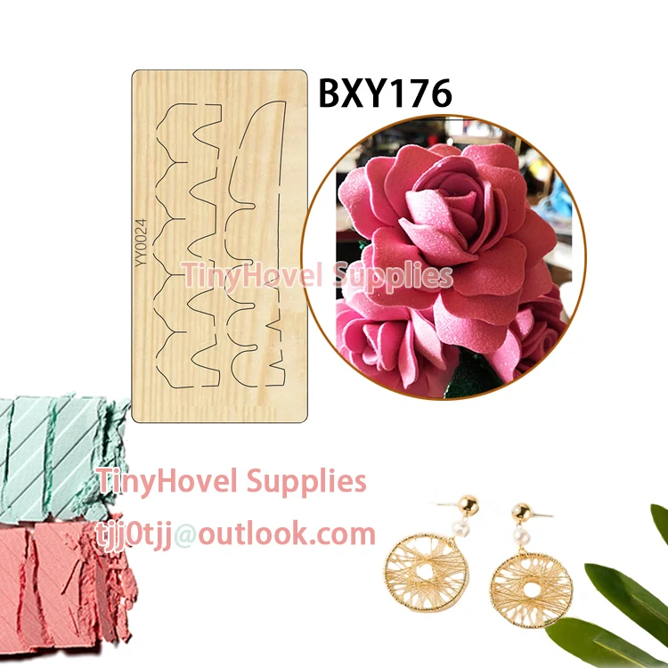 Flower Charm Cutting Dies, Wooden die cut, Die cutting for Leather, suit for Common Leather Cutting, Big Shot Machine (BXY176)
Flower Charm Cutting Dies, Wooden die cut, Die cutting for Leather, suit for Common Leather Cutting, Big Shot Machine (BXY176)