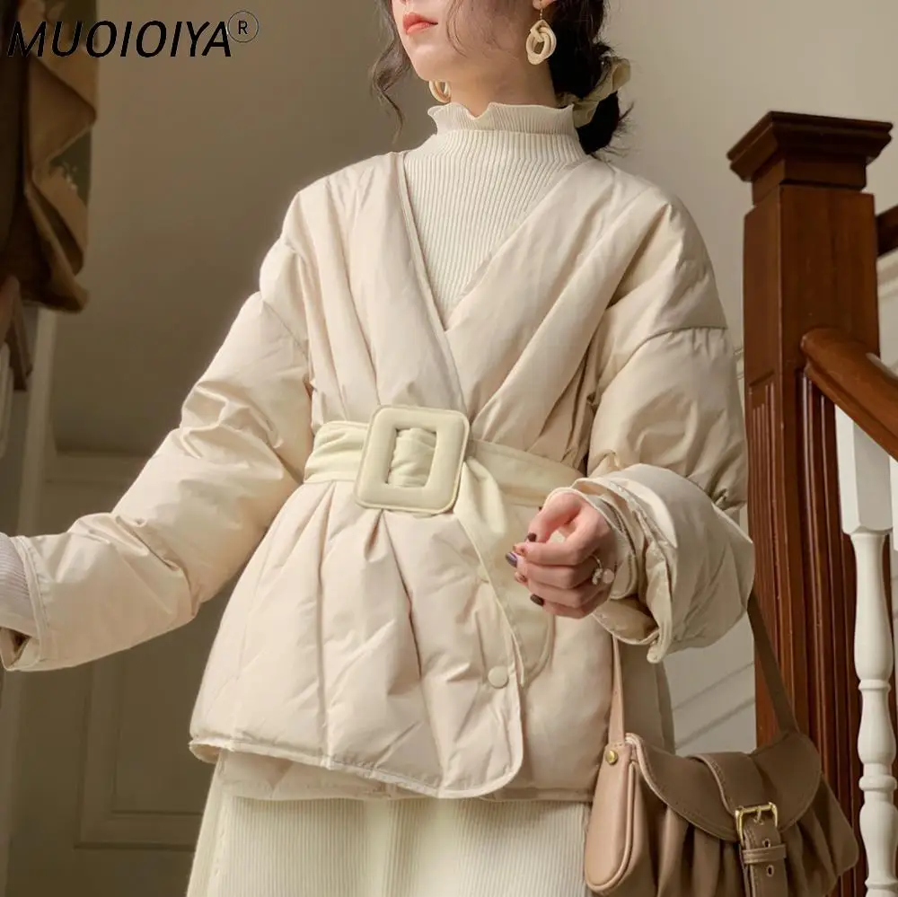 Women Duck Down Jacket Winter Down Coat Warm Thick Cotton Padded 2021 New Arrival Elegant Women's Parkas Female Outerwear Tops
Women Duck Down Jacket Winter Down Coat Warm Thick Cotton Padded 2021 New Arrival Elegant Women's Parkas Female Outerwear Tops