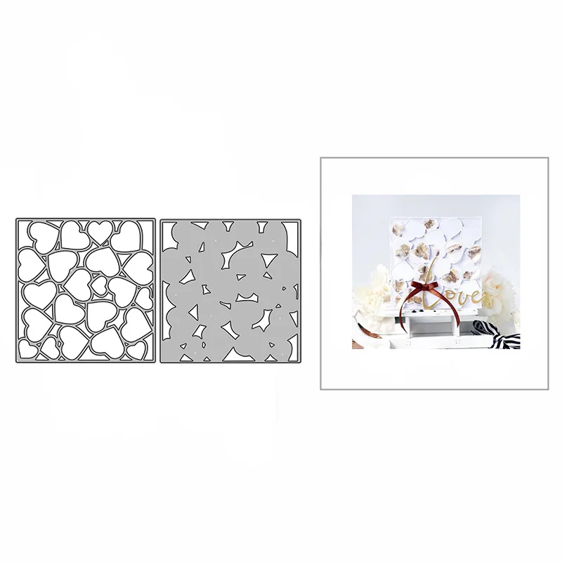 2021 New My Love Hearts Square Frame Metal Cutting Dies For DIY Craft Making Greeting Card and Scrapbooking Paper Decor No Stamp
2021 New My Love Hearts Square Frame Metal Cutting Dies For DIY Craft Making Greeting Card and Scrapbooking Paper Decor No Stamp