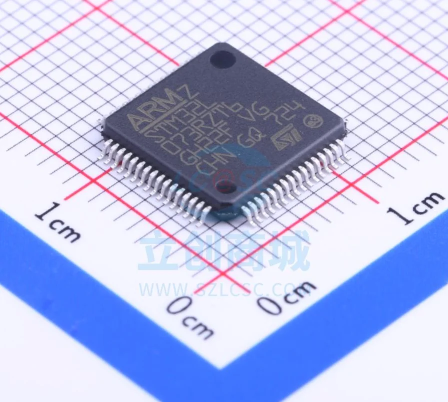 STM32L073RZT6 Package LQFP64 Brand new original authentic microcontroller IC chip
STM32L073RZT6 Package LQFP64 Brand new original authentic microcontroller IC chip