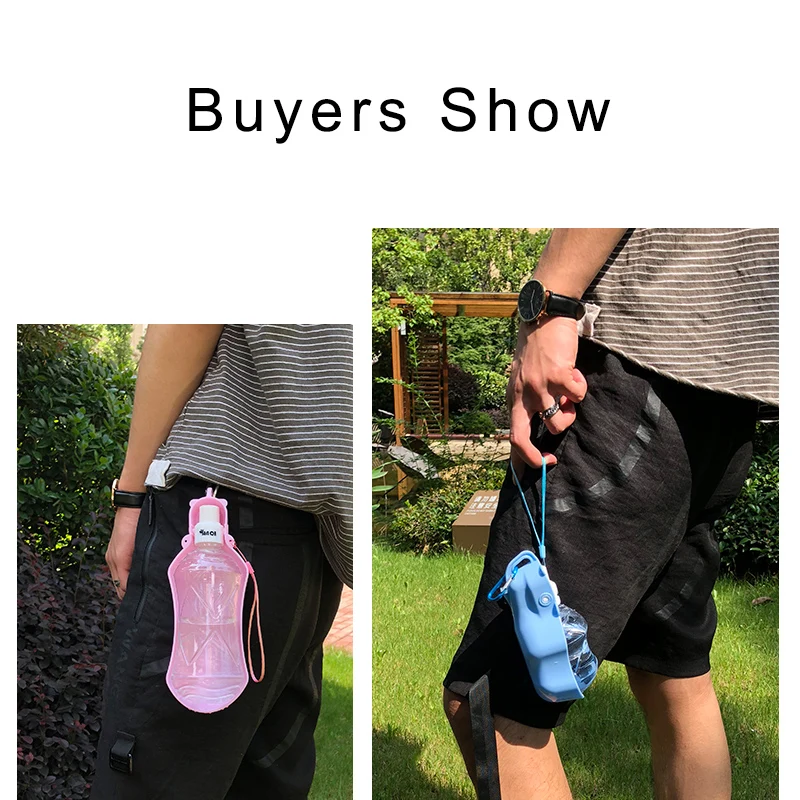 280/518ml Portable Puppy Dog Water Bottle For Dogs Cats Foldable Pet Water Bottle Pets Outdoor Travel Drinking Bowl Water Feeder
280/518ml Portable Puppy Dog Water Bottle For Dogs Cats Foldable Pet Water Bottle Pets Outdoor Travel Drinking Bowl Water Feeder