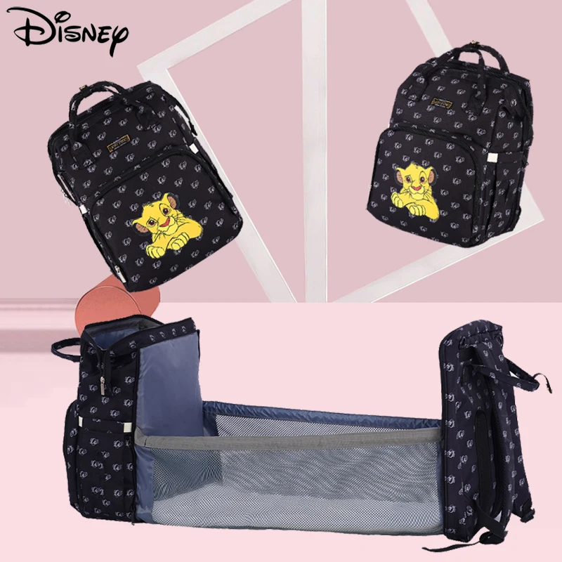 Disney Baby Diaper Bag Backpack Mother Maternity Organizer Outing Folding Crib Bed Insulation Bags Portable Baby Bags with Hooks
Disney Baby Diaper Bag Backpack Mother Maternity Organizer Outing Folding Crib Bed Insulation Bags Portable Baby Bags with Hooks