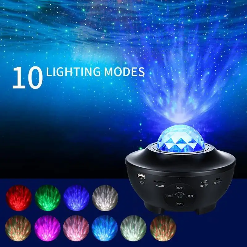 Projection Lamp Holiday Lantern Bluetooth Remote Control USB Black Bowl-shaped Projection Lamp Music Starry Sky Atmosphere Lamp
Projection Lamp Holiday Lantern Bluetooth Remote Control USB Black Bowl-shaped Projection Lamp Music Starry Sky Atmosphere Lamp
