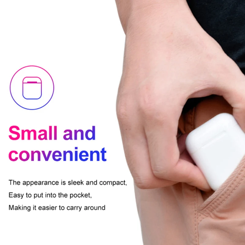 I12 TWS Bluetooth наушники 5 0 мини беспроводные спортивные с громкой связью беспроводная