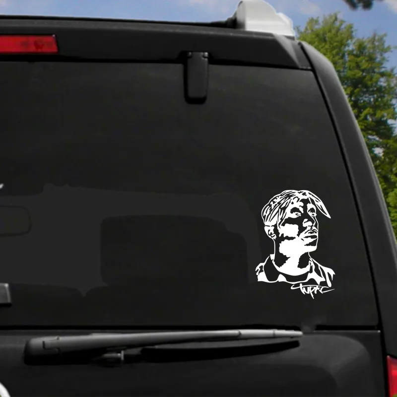Hot Creative Rapper Tupac Character Car Sticker Styling Motorcycles Bumper Window Cover Scratches Decal Accessories KK12cm X9cm
Hot Creative Rapper Tupac Character Car Sticker Styling Motorcycles Bumper Window Cover Scratches Decal Accessories KK12cm X9cm