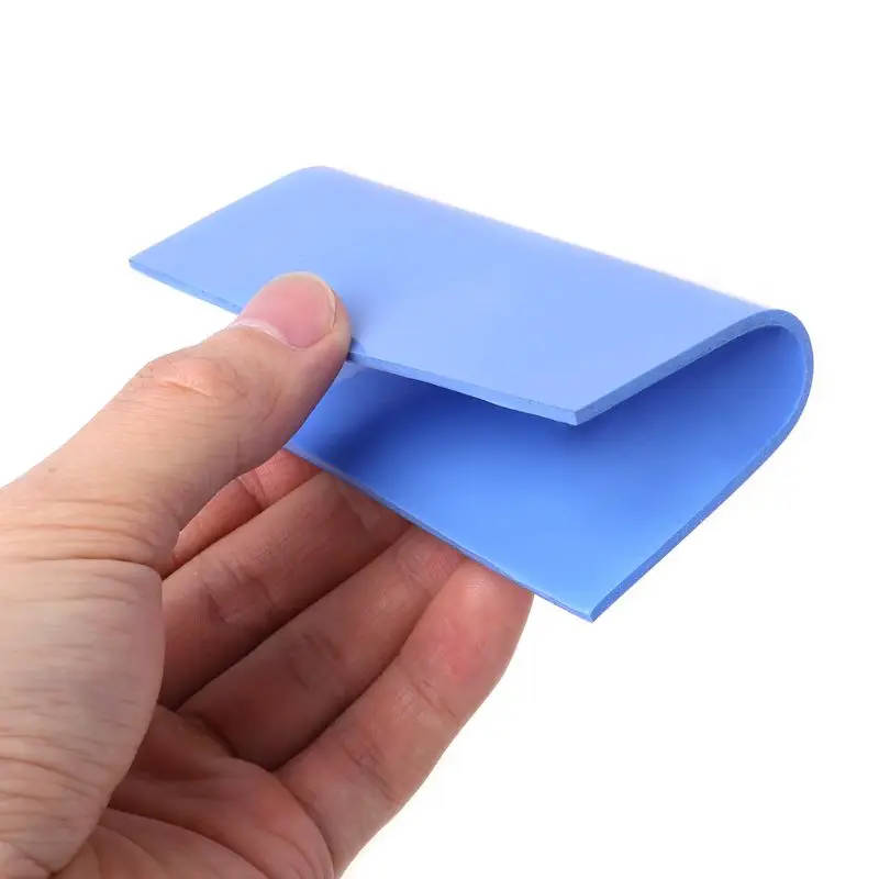 1Sheet 100mmx100mmx3mm Thermal Conductivity CPU Heatsink Cooling Conductive Silicone Pad Thermal Pads for PC Computer
1Sheet 100mmx100mmx3mm Thermal Conductivity CPU Heatsink Cooling Conductive Silicone Pad Thermal Pads for PC Computer