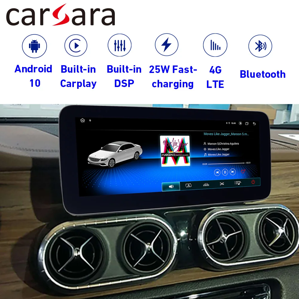 Android 10 4+64G Display for X class X200 multimedia X250 head unit radio X350 car navigation built in carplay interface DSP
Android 10 4+64G Display for X class X200 multimedia X250 head unit radio X350 car navigation built in carplay interface DSP