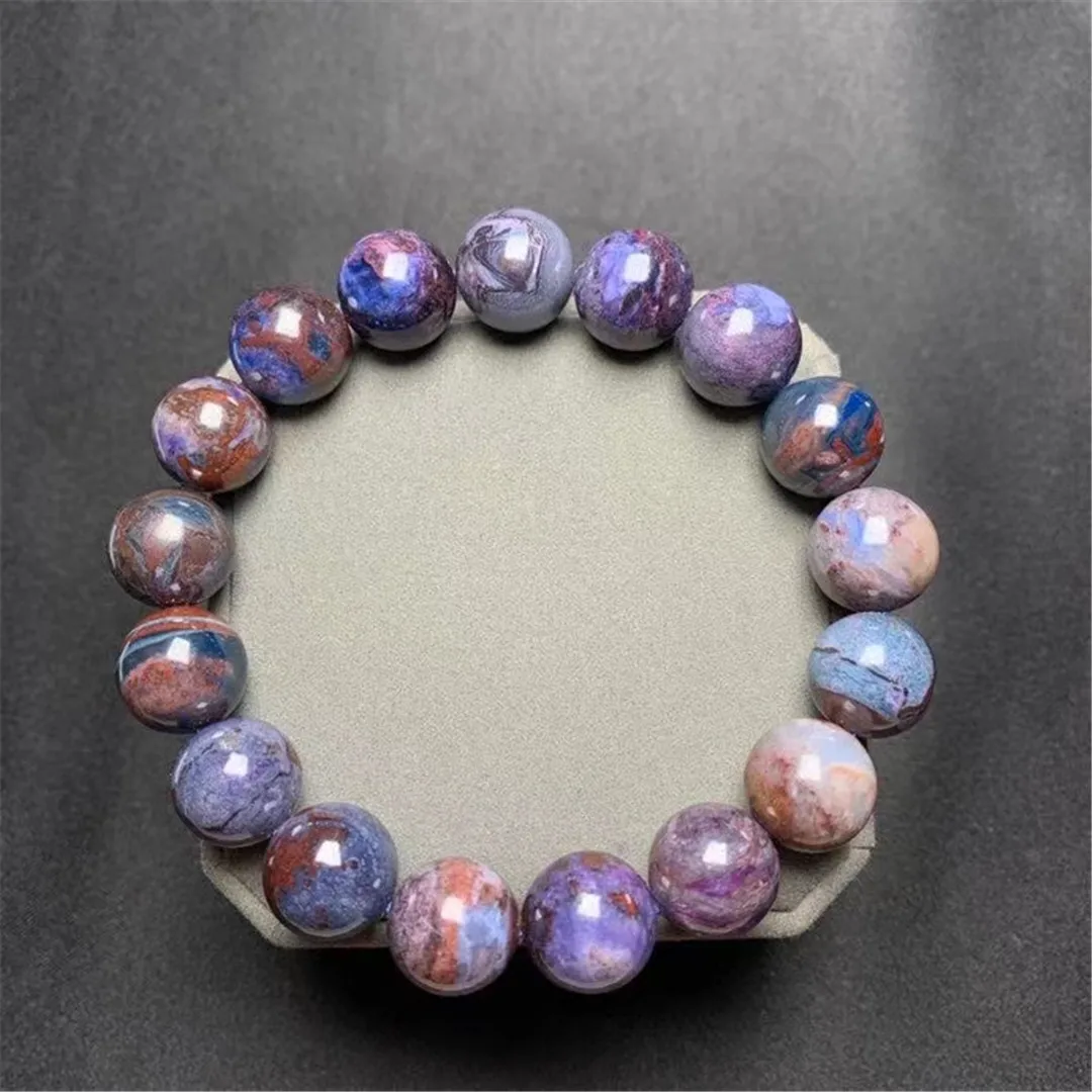 Женский браслет с круглыми бусинами, 12 мм 
Женский браслет с круглыми бусинами, 12 мм