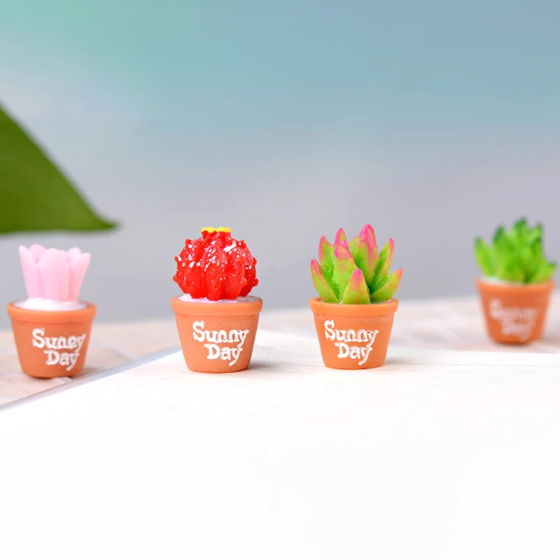 Cute Cactus Resin Mini Micro Landscape DIY Fake Plastic Succulent Plants Home Garden Decoration Random Color
Cute Cactus Resin Mini Micro Landscape DIY Fake Plastic Succulent Plants Home Garden Decoration Random Color