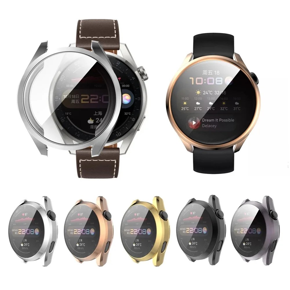 Screen Protector Case for Huawei Watch 3 Pro 46MM 48MM Ultra Slim Soft TPU Cover for Huawei Watch 3 Protective Bumper Shell
Screen Protector Case for Huawei Watch 3 Pro 46MM 48MM Ultra Slim Soft TPU Cover for Huawei Watch 3 Protective Bumper Shell