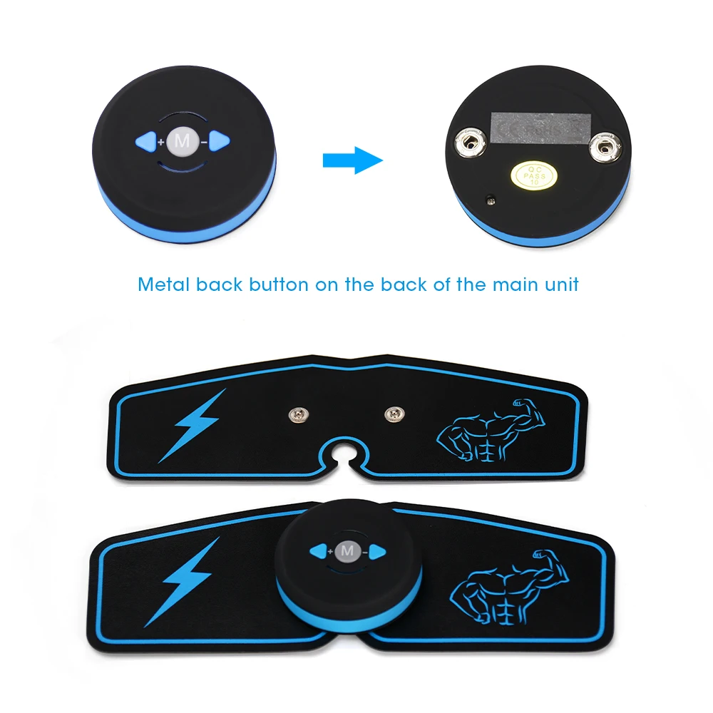 EMS Hip Trainer Abdominal Muscle Stimulator ABS Fitness Buttocks Butt Lifting Buttock Toner Trainer Slimming Massager Unisex
EMS Hip Trainer Abdominal Muscle Stimulator ABS Fitness Buttocks Butt Lifting Buttock Toner Trainer Slimming Massager Unisex