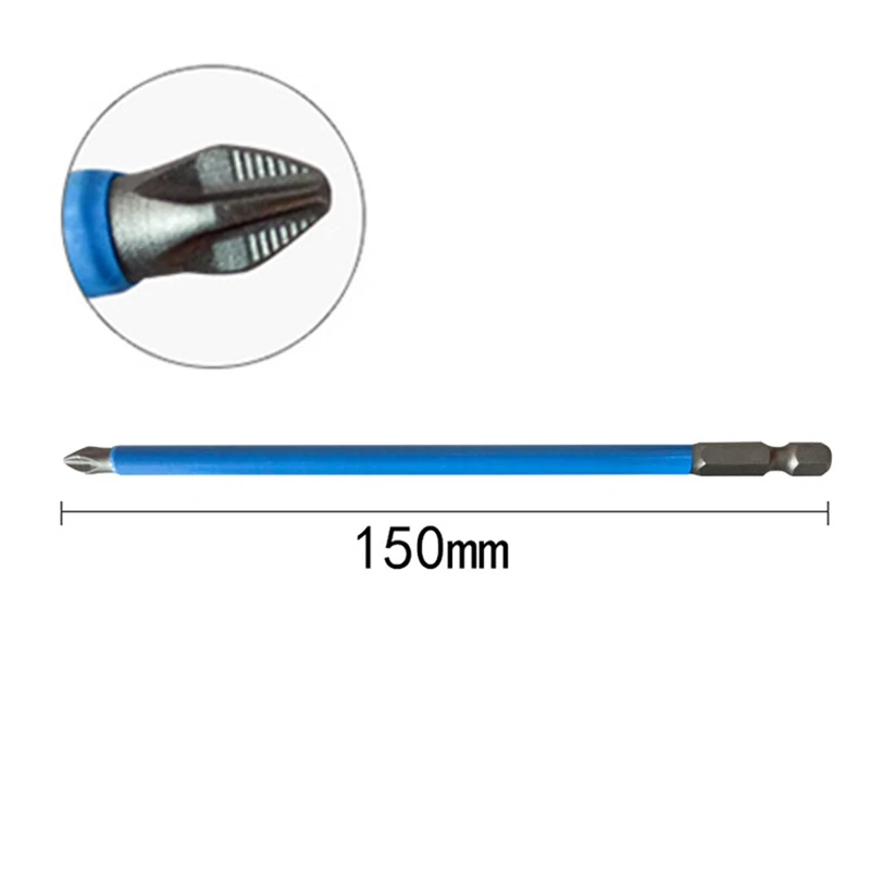 10pcs Anti Slip 1/4" Hex Shank Magnetic Impact PH2 Long Screwdriver Drill Bits Set 150mm / 90mm Power Tools Accessories
10pcs Anti Slip 1/4" Hex Shank Magnetic Impact PH2 Long Screwdriver Drill Bits Set 150mm / 90mm Power Tools Accessories