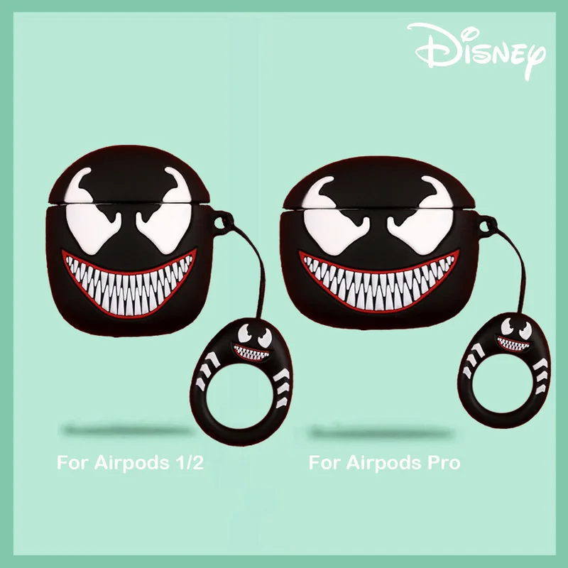 Силиконовый чехол Venom Airpods для Airpods PRO, защитный чехол «He Avengers Disney» для Airpods 2 Air pods 1, милые аниме фиджет-игрушки
Силиконовый чехол Venom Airpods для Airpods PRO, защитный чехол «He Avengers Disney» для Airpods 2 Air pods 1, милые аниме фиджет-игрушки