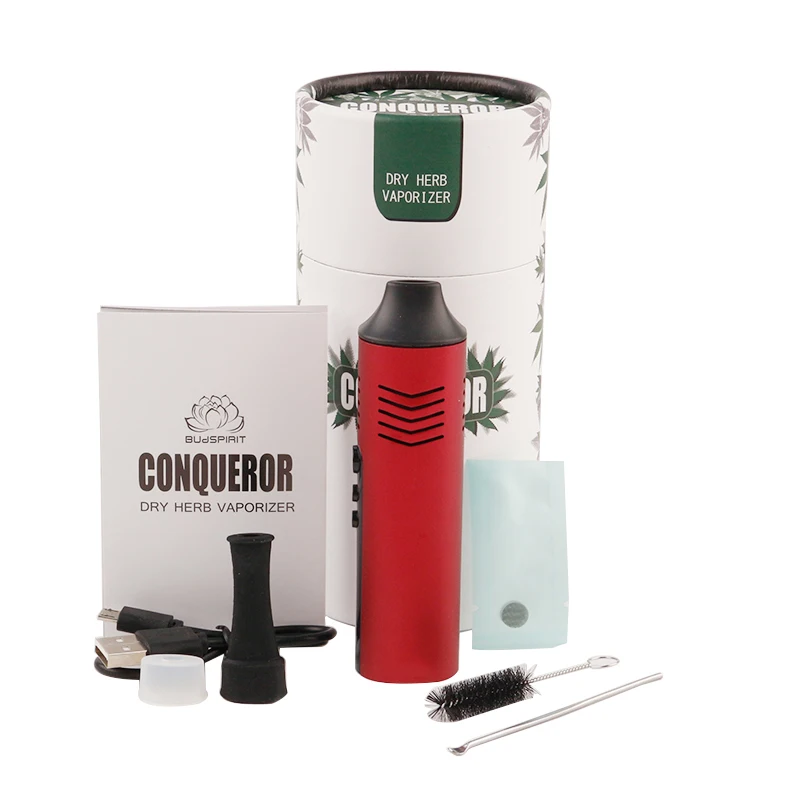 

Original Conqueror Dry Herb Vaporizer 2200mAh Vape Kit with OLED Display Vapor Temp Control Pathfinder V2 Herbal Pen