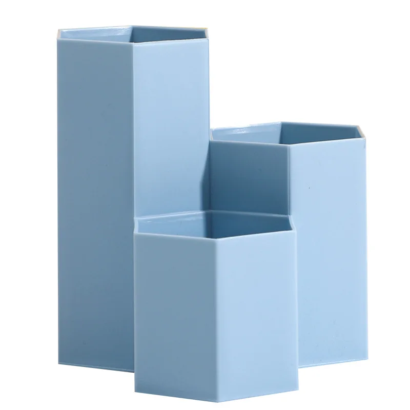 New Multifunctional Hex Pen Holder PP Desktop Office Organizer 3 Compartments Stationery Cosmetics Finishing Box
New Multifunctional Hex Pen Holder PP Desktop Office Organizer 3 Compartments Stationery Cosmetics Finishing Box