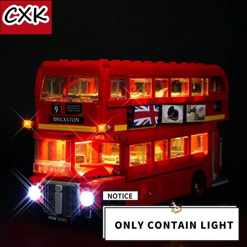 Light Set For London Bus Building Blocks Model Lamp Kit Compatible With LEGO 10258 Brand Toy (Only light included)
Light Set For London Bus Building Blocks Model Lamp Kit Compatible With LEGO 10258 Brand Toy (Only light included)