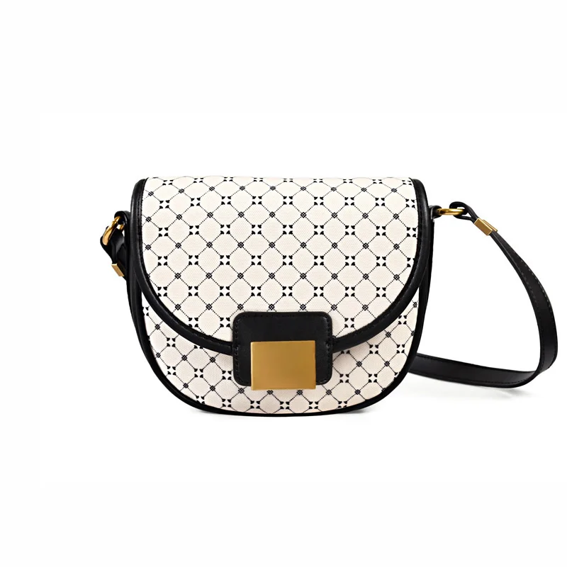 Fashion Geometric Printing Saddle Bag Women PU Leather Shoulder Messenger Bags Brand Design Luxury Handbags Girl Daily Purses
Fashion Geometric Printing Saddle Bag Women PU Leather Shoulder Messenger Bags Brand Design Luxury Handbags Girl Daily Purses