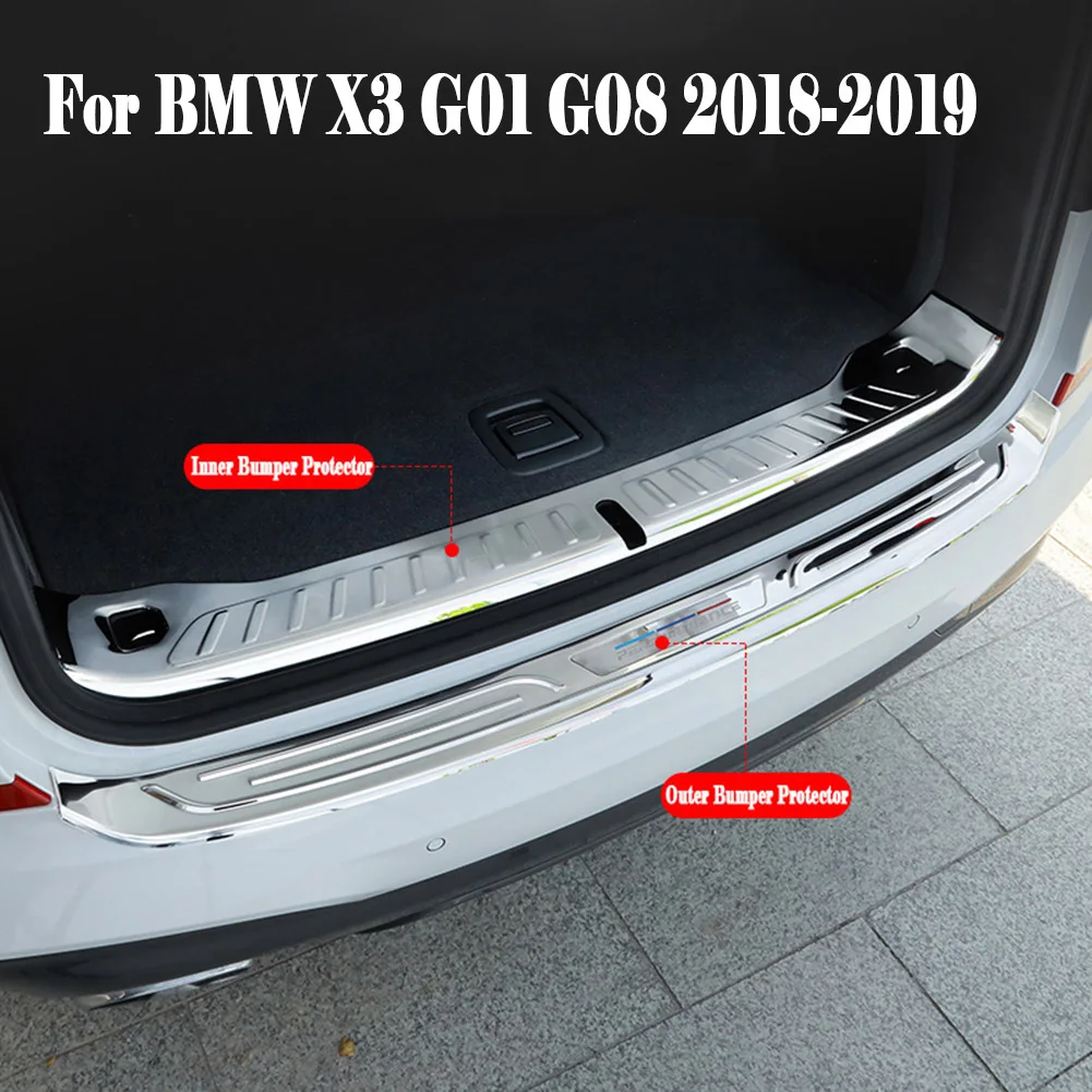 Автомобильный задний Внешний бампер, протектор, крышка багажника двери для BMW X3 G01 G08 2018-2019
Автомобильный задний Внешний бампер, протектор, крышка багажника двери для BMW X3 G01 G08 2018-2019