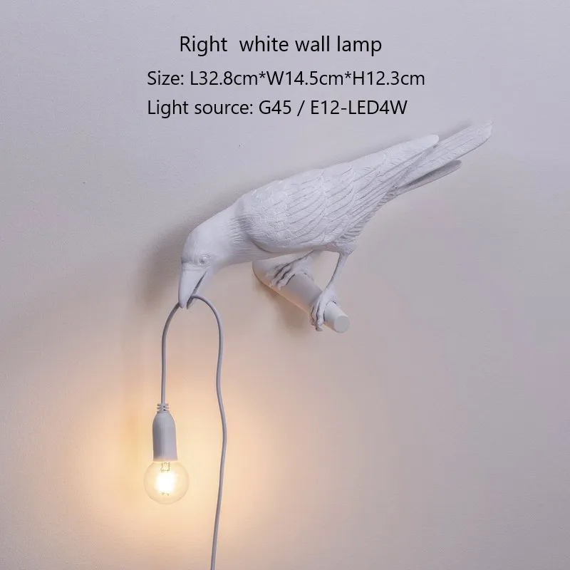 Bird Table Lamp Modern LED Table Sconce Light Creative Lamps Bedroom Bedside Wall Light Crow Bird Stand Light Decoration Lamp
Bird Table Lamp Modern LED Table Sconce Light Creative Lamps Bedroom Bedside Wall Light Crow Bird Stand Light Decoration Lamp