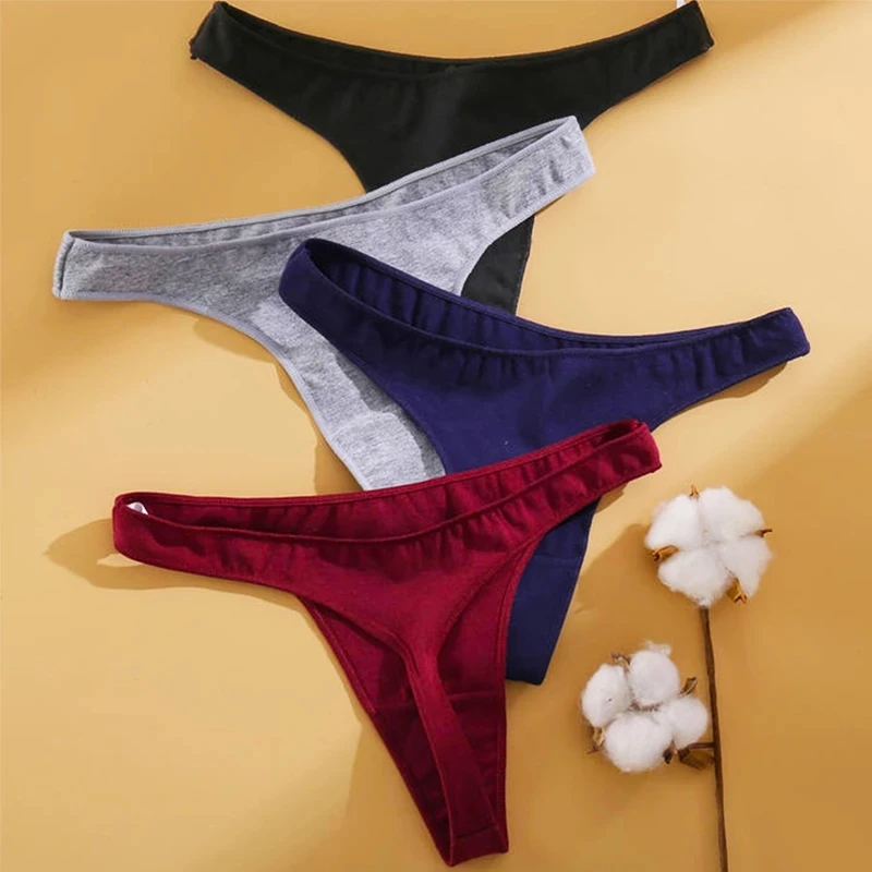 2021 Cotton Thongs Women Briefs Women's Panties Sexy Lingerie Panties Female Underpants G-String Girl Pantys M-XL 3PCS/Set
2021 Cotton Thongs Women Briefs Women's Panties Sexy Lingerie Panties Female Underpants G-String Girl Pantys M-XL 3PCS/Set