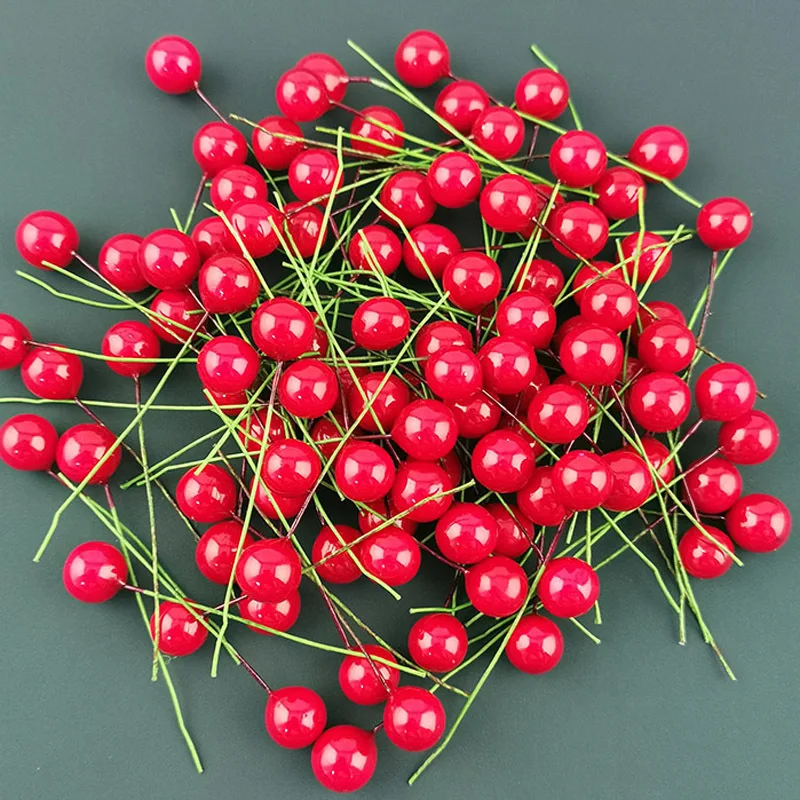 (100 Pcs/pack) Mini Berries Simulation Fruit Artificial Pearl Flower Stamens Cherry Wedding DIY Gift Box Decorated Xmas Wreaths
(100 Pcs/pack) Mini Berries Simulation Fruit Artificial Pearl Flower Stamens Cherry Wedding DIY Gift Box Decorated Xmas Wreaths