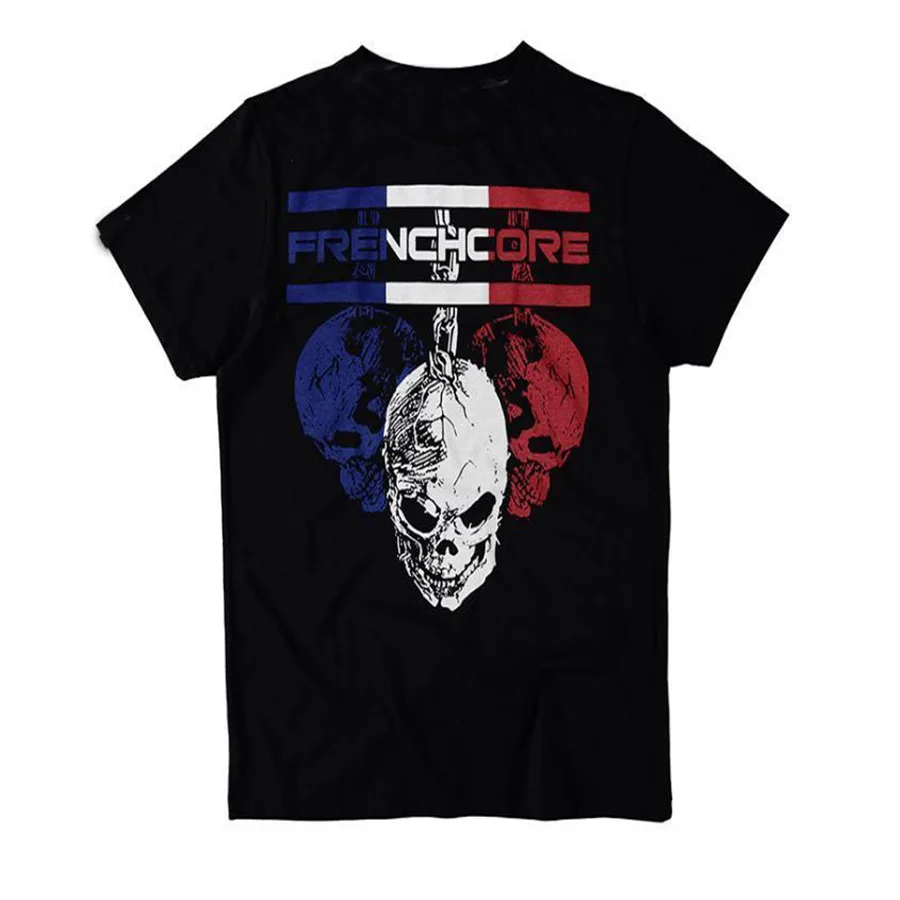 Fashion French Flag Color Skull Hip Rock Mens T-Shirt. Summer Cotton O-Neck Short Sleeve Unisex T Shirt New S-3XL
Fashion French Flag Color Skull Hip Rock Mens T-Shirt. Summer Cotton O-Neck Short Sleeve Unisex T Shirt New S-3XL