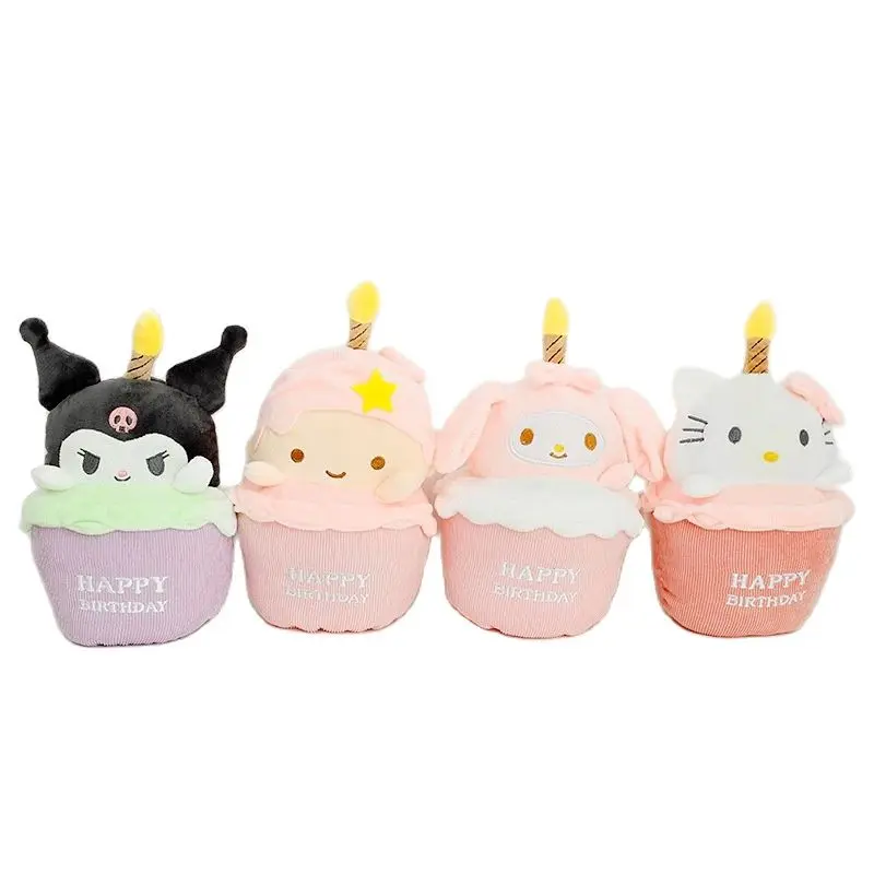 20Cm Japanese Plush Toys Kuromi Sanrio My Melody Kitty Plush Cartoon Cute Dolls Music Candles Will Glow for Girls Toys Gift
20Cm Japanese Plush Toys Kuromi Sanrio My Melody Kitty Plush Cartoon Cute Dolls Music Candles Will Glow for Girls Toys Gift