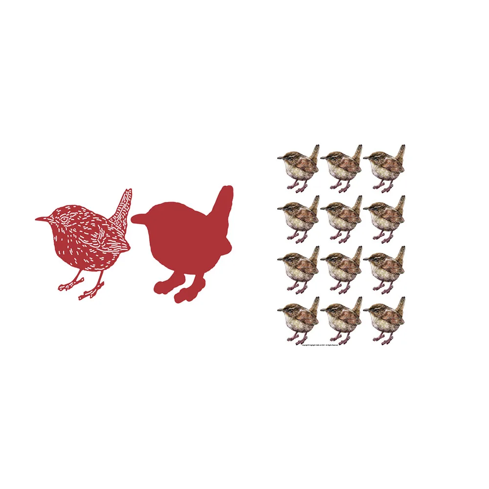 Scrapbooking Metal Two Red Robins Maeve Cutting Dies Craft Embossing Make Paper Greeting Card Making Template Diy Handmade New
Scrapbooking Metal Two Red Robins Maeve Cutting Dies Craft Embossing Make Paper Greeting Card Making Template Diy Handmade New