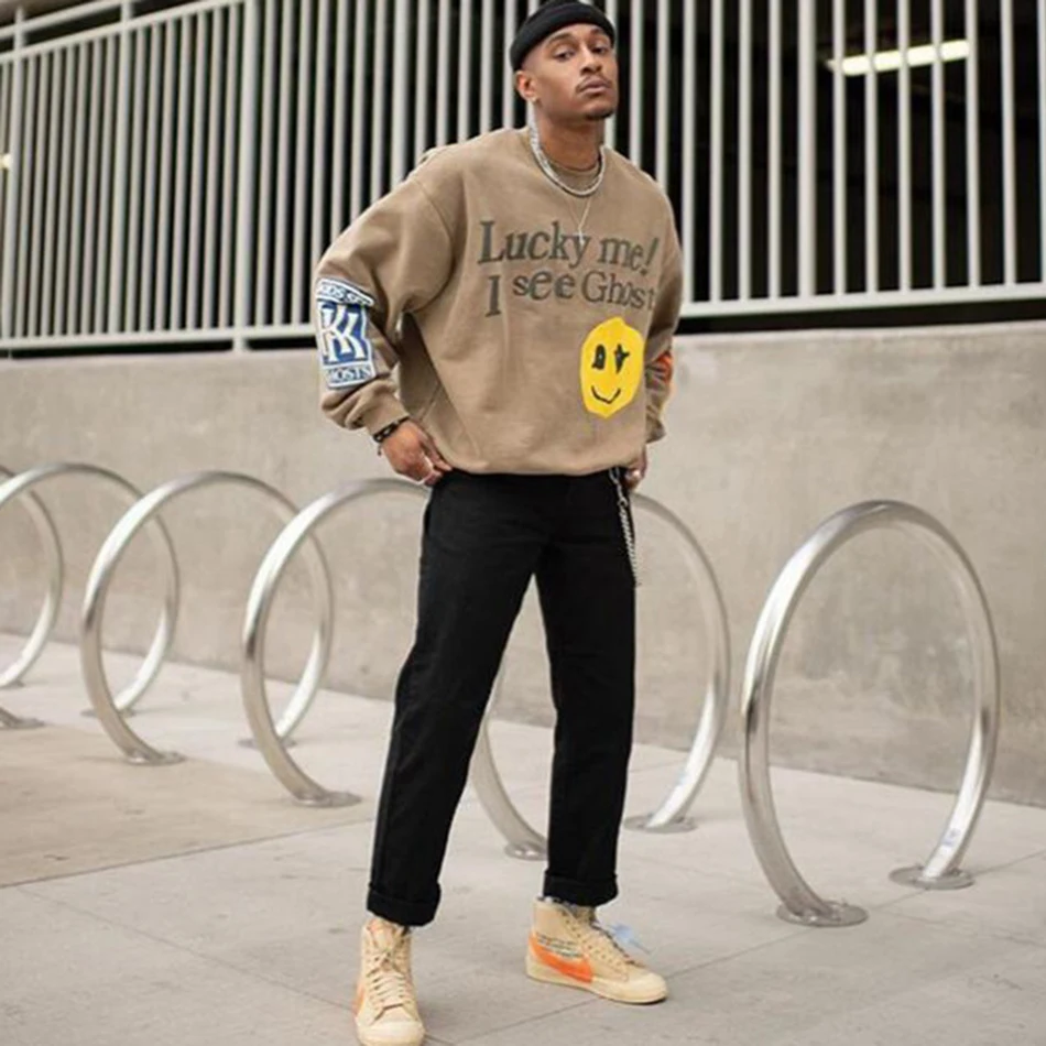 Smiley Flame Print Round Neck Sweatshirt Men And Women Plus Velvet Streetwear Stranger Things Hoodie Pullover Hoodies
Smiley Flame Print Round Neck Sweatshirt Men And Women Plus Velvet Streetwear Stranger Things Hoodie Pullover Hoodies