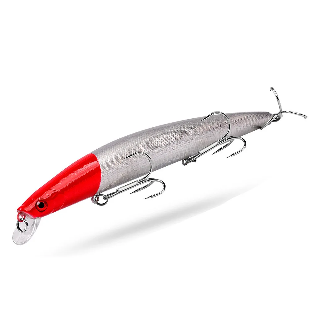 Hard Fishing Lures Minnow 18.5cm 24.5g SinkingBait Vibrating Rattan Hook Deep Submergence Marine Artificial Plastic Bait
Hard Fishing Lures Minnow 18.5cm 24.5g SinkingBait Vibrating Rattan Hook Deep Submergence Marine Artificial Plastic Bait